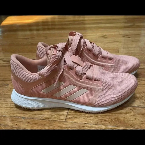 NEW!! Women’s adidas Edge Lux 4 Primegreen Blush Pink SAMPLE Prototype Size 7 - Picture 7 of 9
